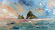 Felsen im Meer